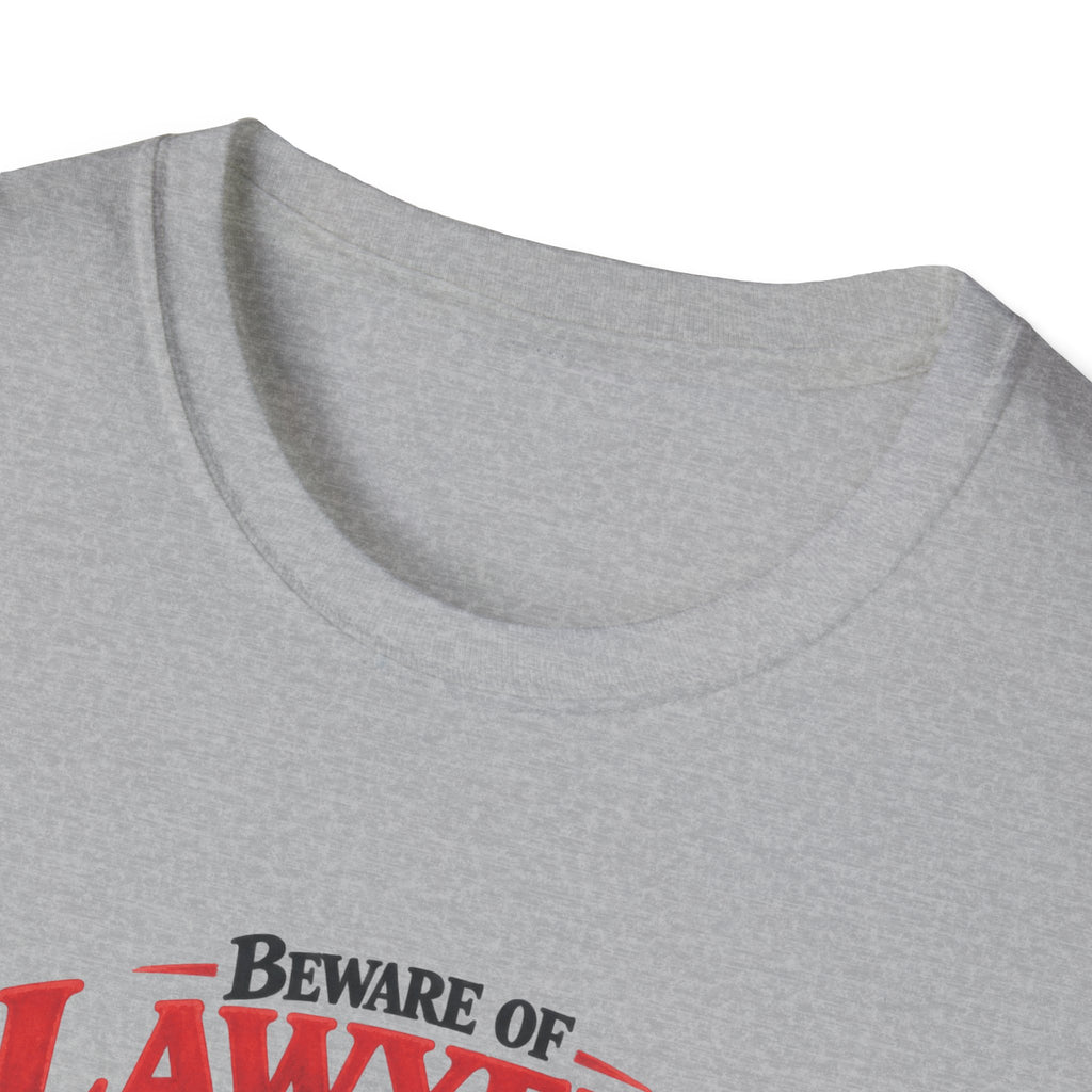Beware of Lawyers – They’ll Defend You to the Last Dollar | Funny Lawyer T-Shirt – Male