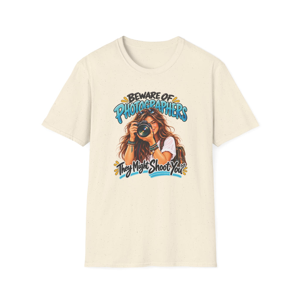 Beware of Photographers – They Might Shoot You | Funny Photographer T-Shirt