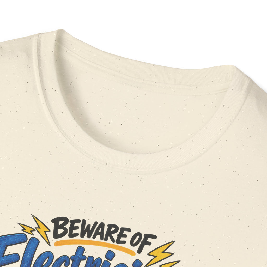 Beware of Electricians – They’ll Turn You On | Funny Electrician T-Shirt – Female